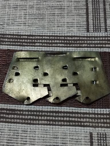 Колодка на 3 медали, латунь.