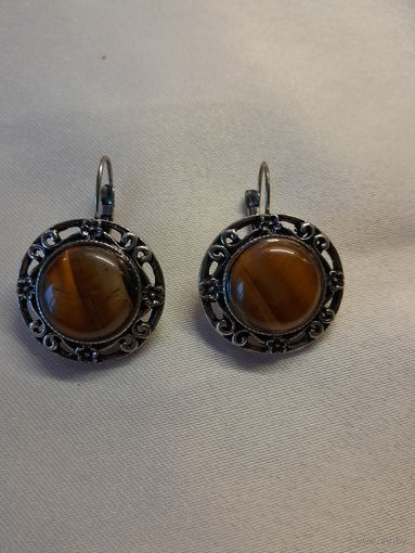 Серьги. Вставки Камень.