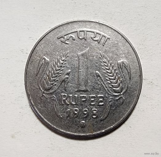 Индия 1 рупия, 1998