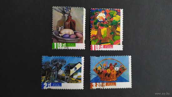 Лот 186 марки прошли почту