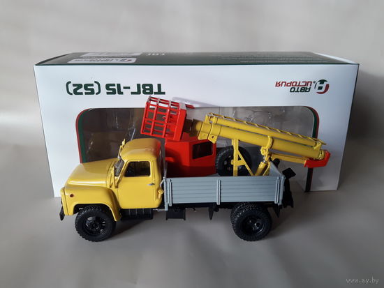 ГАЗ-52 ТВГ-15 (52) Автоистория 1:43 Обмен возможен. АИСТ телескопическая вышка