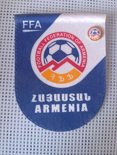 Федерация футбола Армении+значок