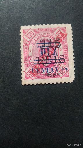 Португальские колонии \697фе\ Сан Томе и Принсипи  1923 - Надпечатка DEZ CENTAVOS