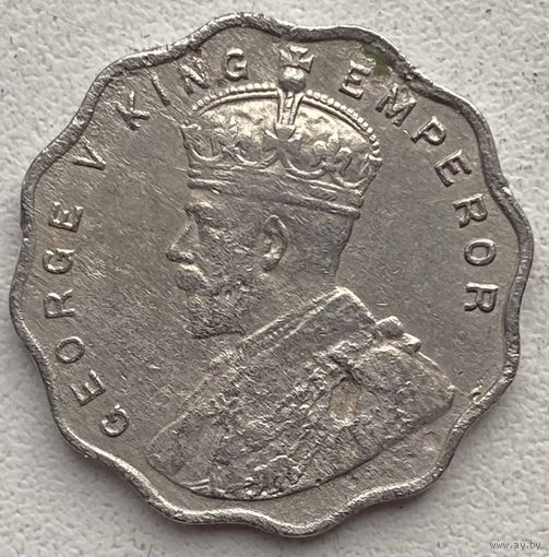 Индия Британская 1 анна 1918 г.