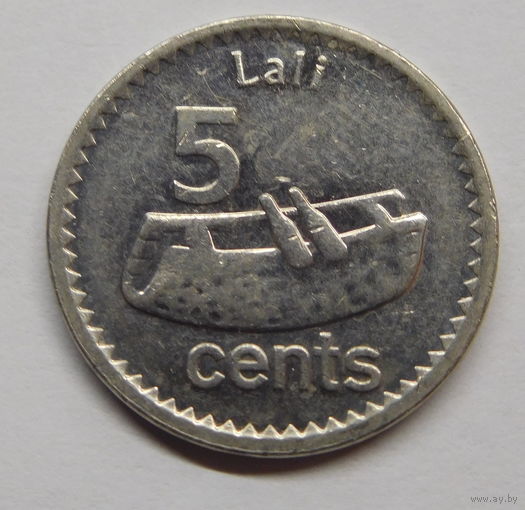 Фиджи 5 центов 2013г