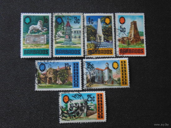 Британский Барбадос 1970 г. Архитектура.