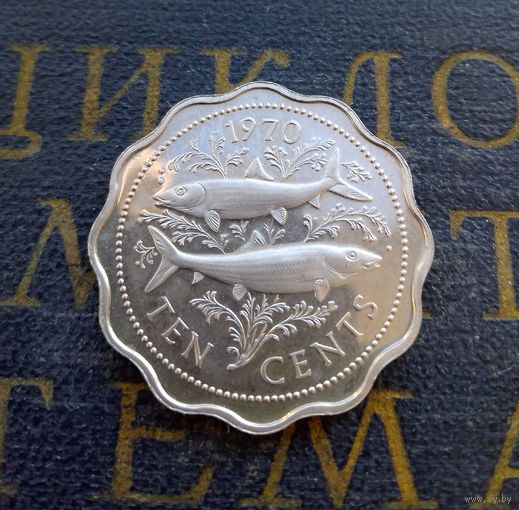 10 центов 1970 Багамские острова (Багамы) UNC #01