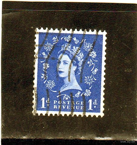Великобритания.Ми-258.Королева Елизавета II - Охрана дикой природы.1953.