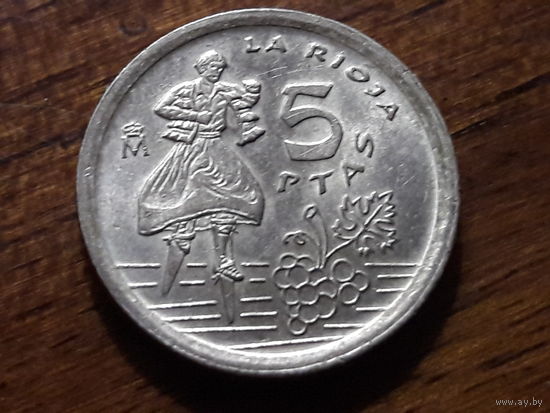 Испания 5 птас 1996 хорошая
