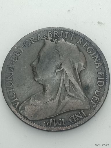 Великобритания 1 пенни 1901 года .