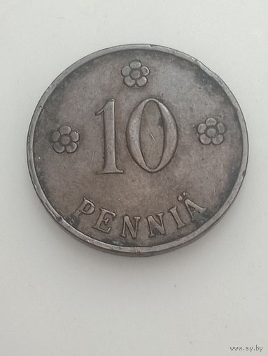 Финляндия 10 пенни 1931 года .