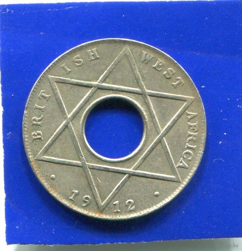 Британская Западная Африка 1/10 пенни 1912 Н
