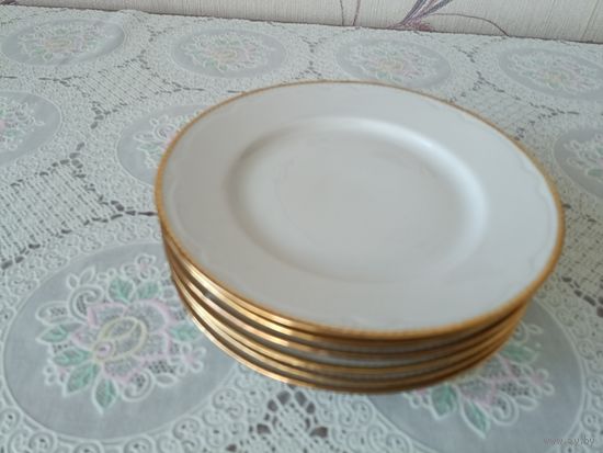 Набор тарелок 6 шт.МФЗ с позолотой