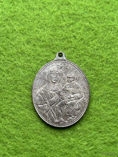 Посеребрённая ладанка в честь коронации Александра III 1883 год (РИА)(ПМВ)(Предлагайте цену)