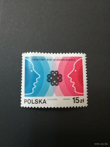 Польша 1983. год телекоммуникации
