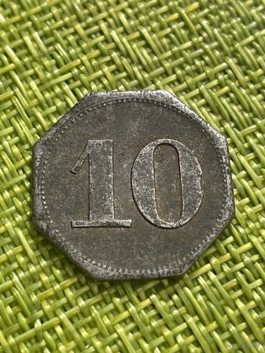 Германия, Арвайлер 10 пфеннигов 1875-1924 гг. (3)