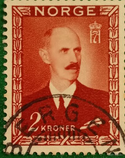 Норвегия 1946. Король Хокон VII 1872-1957
