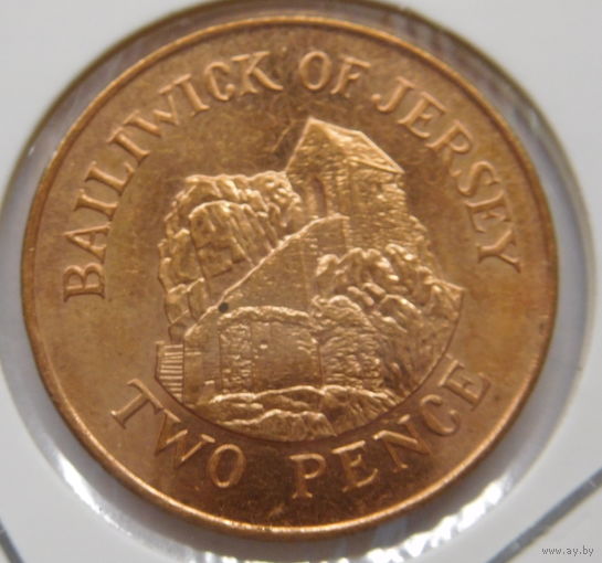 Джерси 2 пенса 2012 г