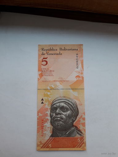 Венесуэла 5 боливаров 3.02 2011