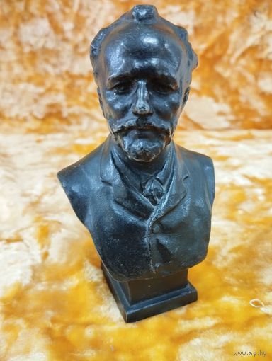 Бюст Чайковский, силумин. СССР