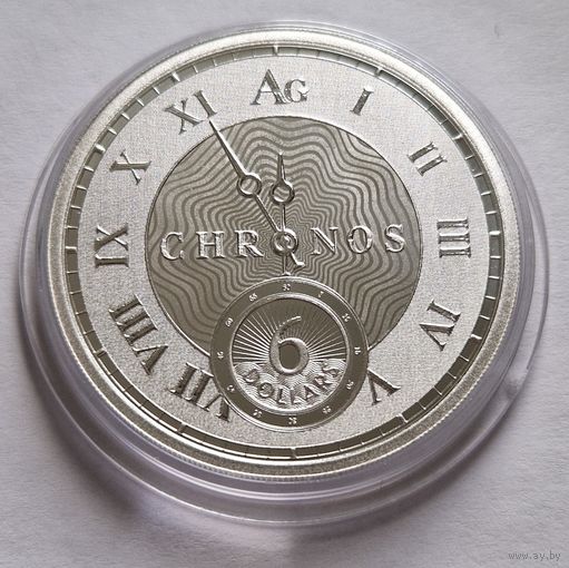 Токелау 2024 серебро (1 oz) "Хронос"