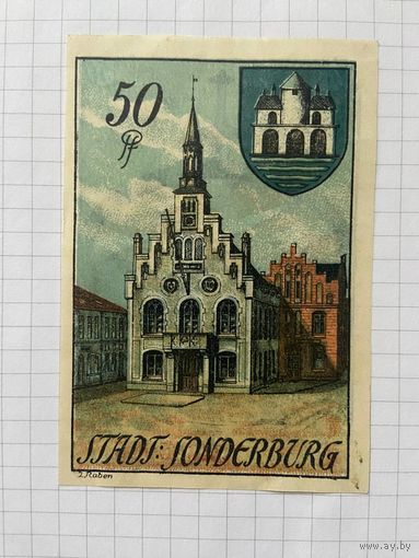 50 пфеннингов (нотгельды) 1921 г. Германия.