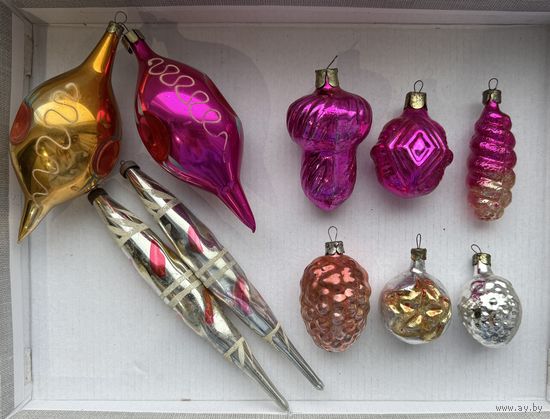 Елочные игрушки СССР цена за все