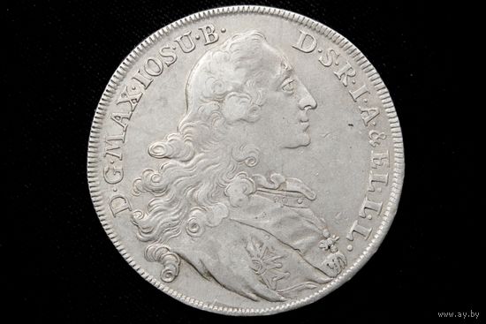 Талер 1770 г. Бавария (Германия), Максимилиан III
