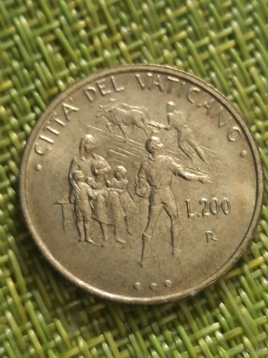 Ватикан, 200 Лир 1995 г ( из набора)
