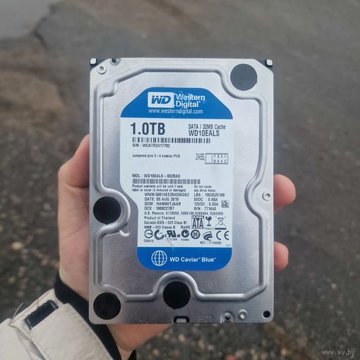 Жесткий диск WD Caviar Blue 1 Тб WD10EALX