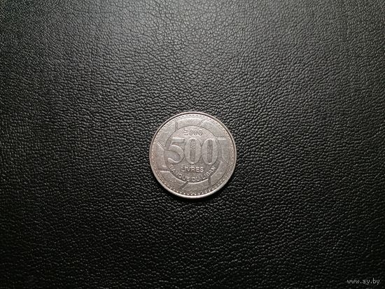 Ливан 500 ливров 2000