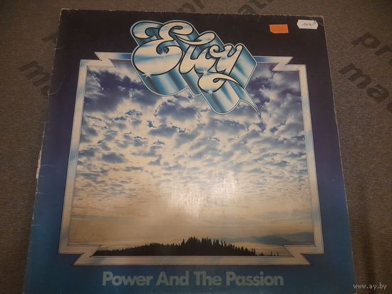 ELOY    "POWER AND THE PASSION" 1975 GERMANY HARVEST 062-29602 EX/VG+-