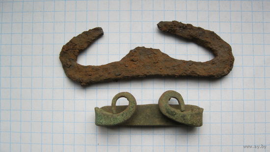 Кресало с бронзовой оправкой для кремня.