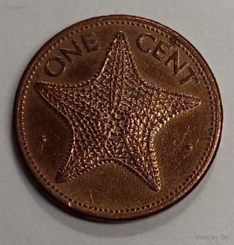 Багамы 1 цент 1995 год, XF