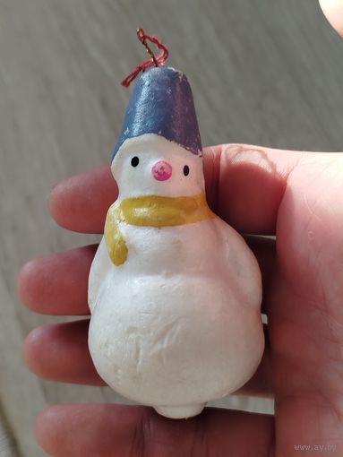Снеговик,пенопласт,с рубля