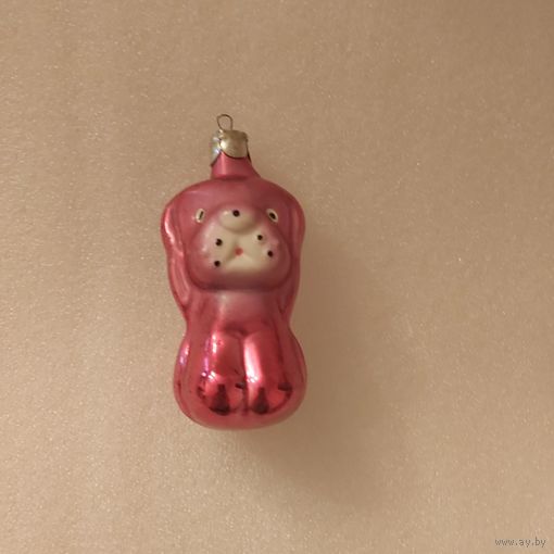 Собачка ёлочная игрушка