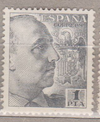 Известные личности люди Генерал Франко  Испания 1939 год 4 (5) ЧИСТАЯ менее 20 % от каталога по курсу 3 р