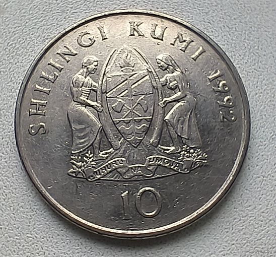 Танзания 10 шиллингов, 1992 7-11-11