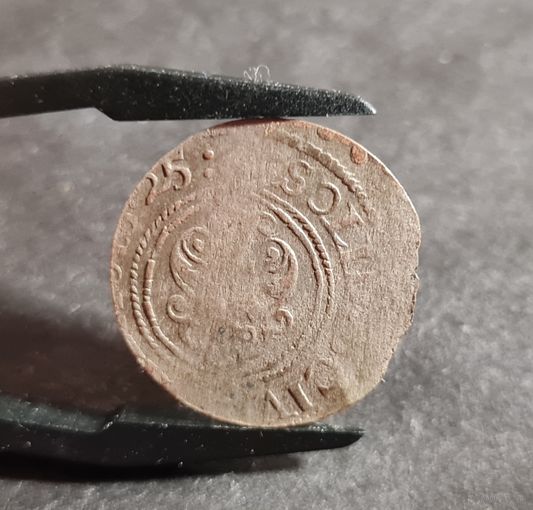 Солид 1625 года Густав Адольф, Рига, Шведская окупация, С рубля! без мц.