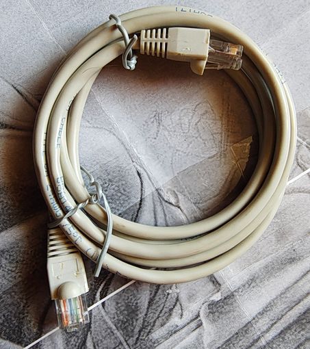 Сетевой интернет кабель RJ-45 (LAN) CAT-5E. RJ45 8p8c Патч-корд