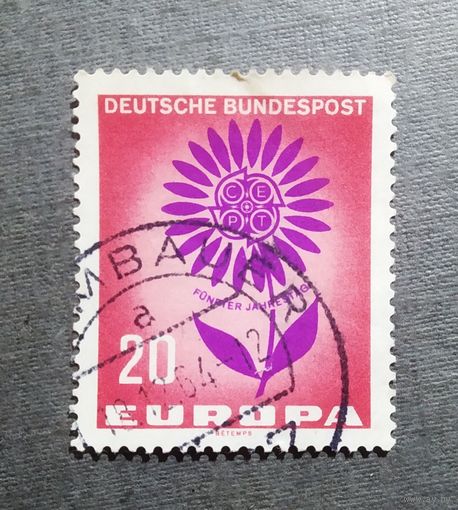 Марка Германия 1964 год Европа СЕРТ