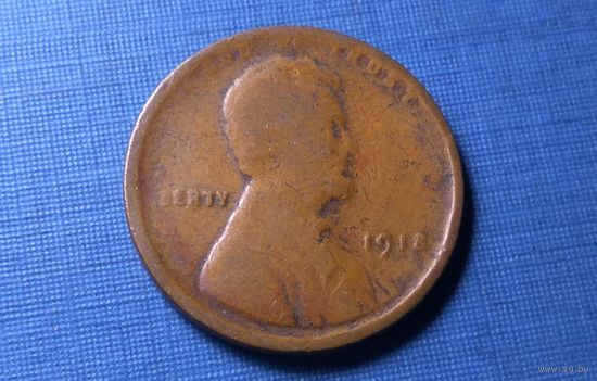 1 цент 1918. США.