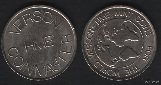 HME. Verson Coinmaster -- HME Mint Coins for the World Verson (25,3мм6,24гр) (f0
