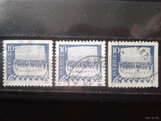Швеция 1973 Стандарт, драккар викингов