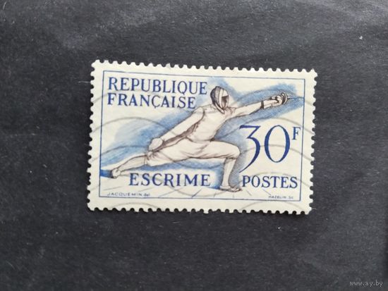 Франция  1953 1 м