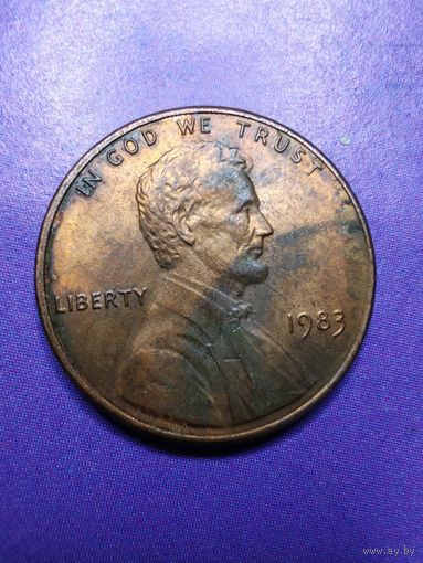 США 1 цент 1983
