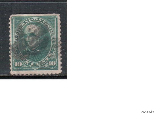 США-1894, (Мих.68), гаш.   , Стандарт, Политик, Вебстер