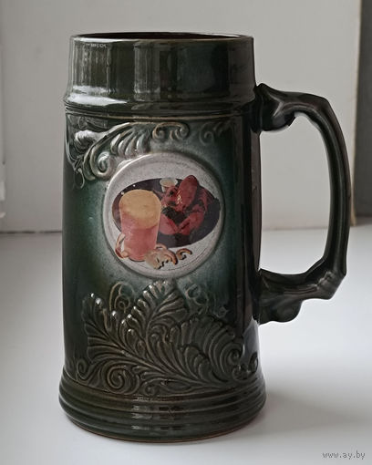 Керамический пивной бокал Радошковичи 0,75л