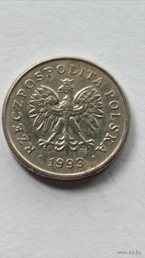 Польша. 10 грошей 1993 года.