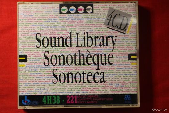 No Artist – Sound Library - Sonotheque - Sonoteca (1989, 4xCD)